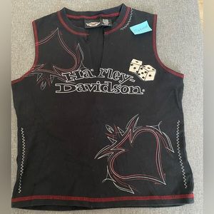 Harley Davidson woman’s tank top medium